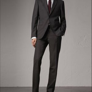 Dark gray men’s suit